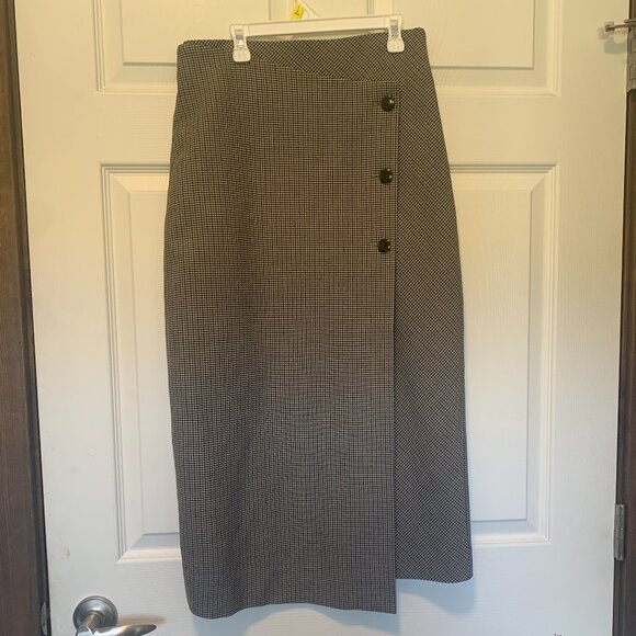 Aritzia Babaton Billy Houndstooth Skirt - Picture 2 of 9
